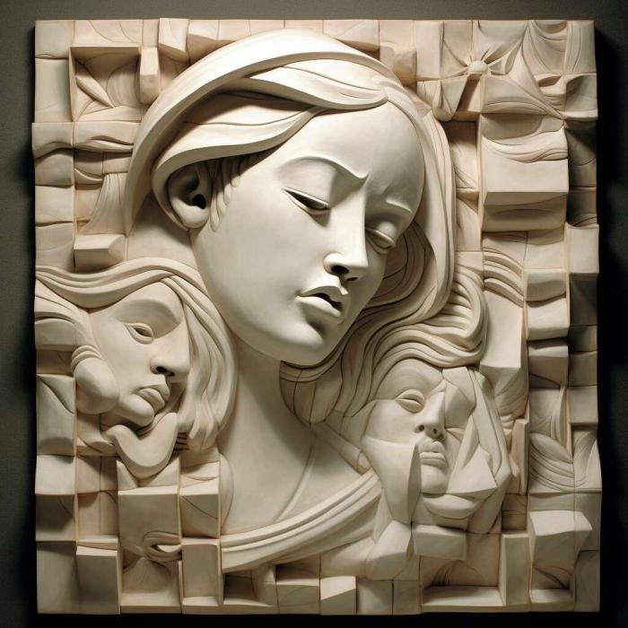 نموذج ثلاثي الأبعاد لآلة CNC 3D Art 